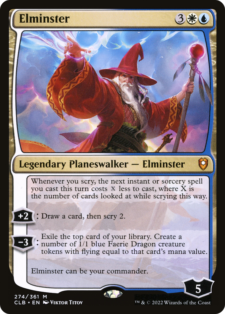 Elminster [Commander Legends: Battle for Baldur's Gate]-1
