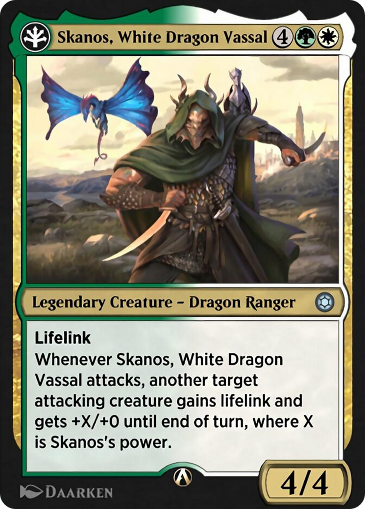 Skanos, White Dragon Vassal (HBG-18W) - Alchemy Horizons: Baldur's Gate-1
