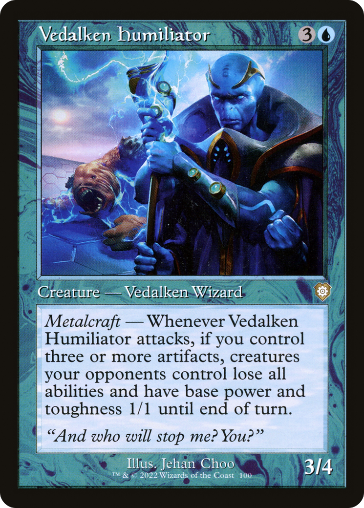 Vedalken Humiliator (Retro Frame) (BRC-100) - The Brothers' War Commander-1