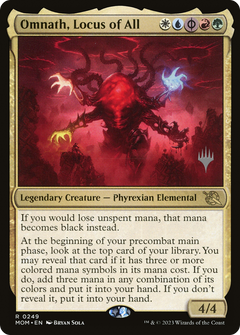 Omnath, Locus of All (Promo Pack) [March of the Machine Promos]-1