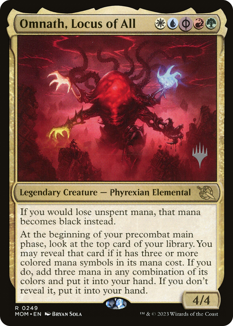 Omnath, Locus of All (Promo Pack) [March of the Machine Promos]-1