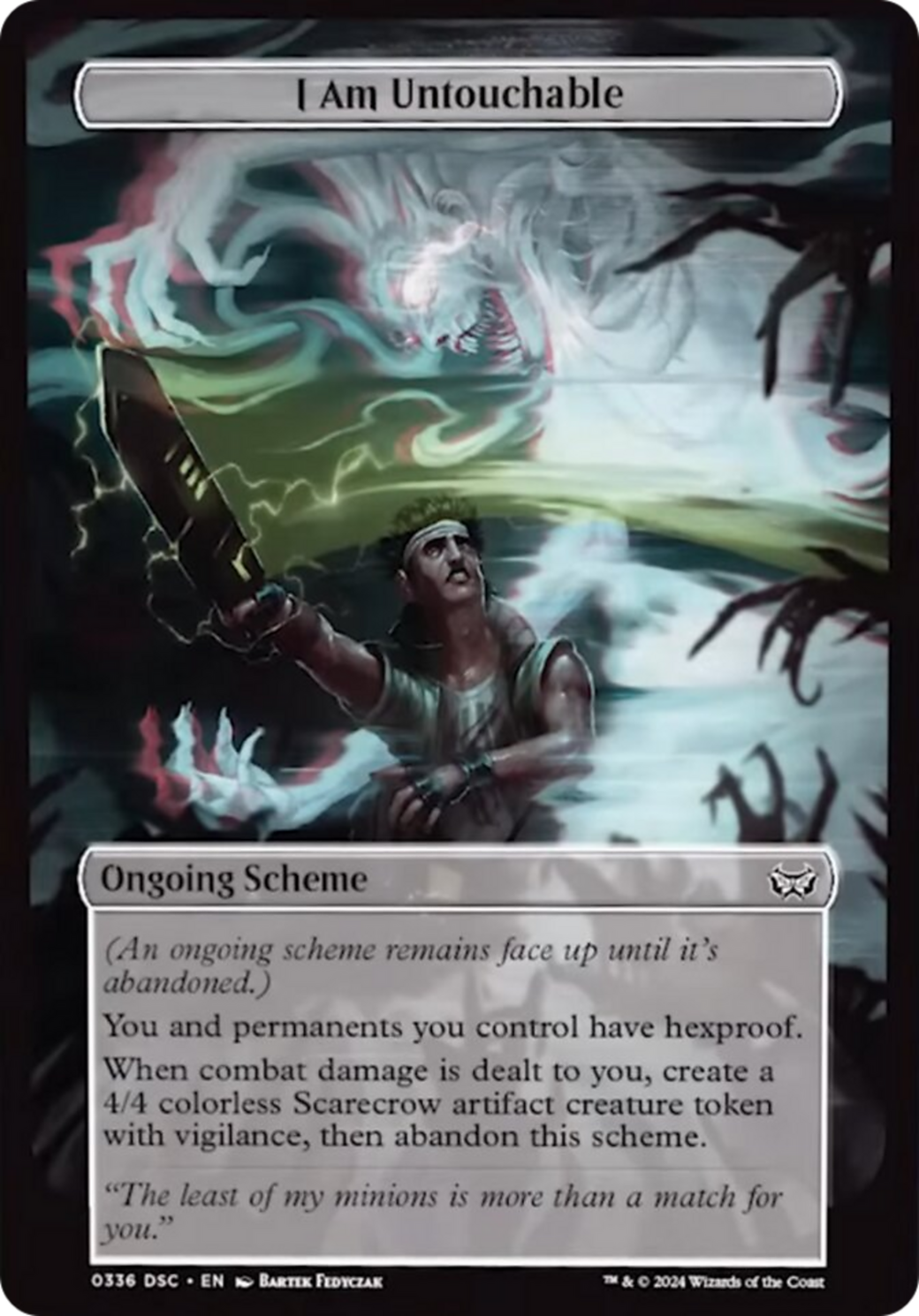 I Am Untouchable (Full Art) [Duskmourn: Archenemy]-2