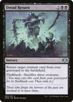 Dread Return [Dominaria Remastered]-1