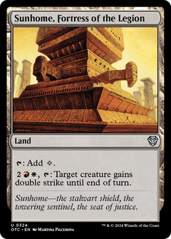 Sunhome, Fortress of the Legion [Outlaws of Thunder Junction Commander]-1