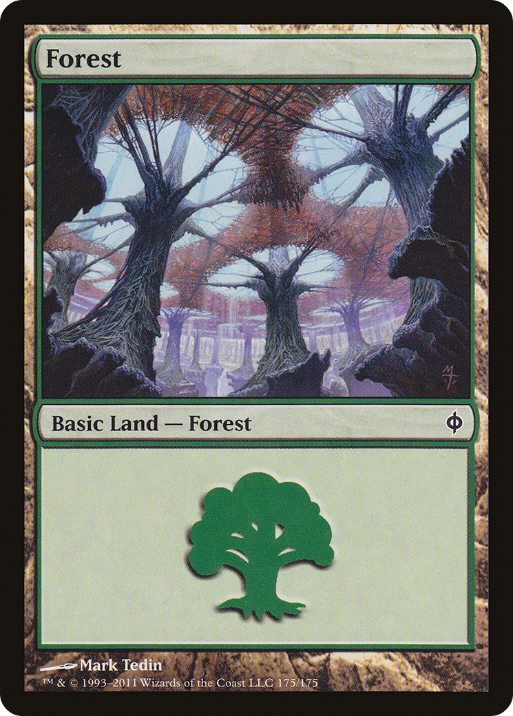 Forest (175) [New Phyrexia]-1