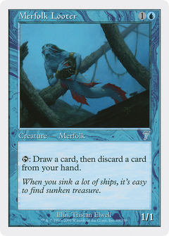 Merfolk Looter [Seventh Edition]-1
