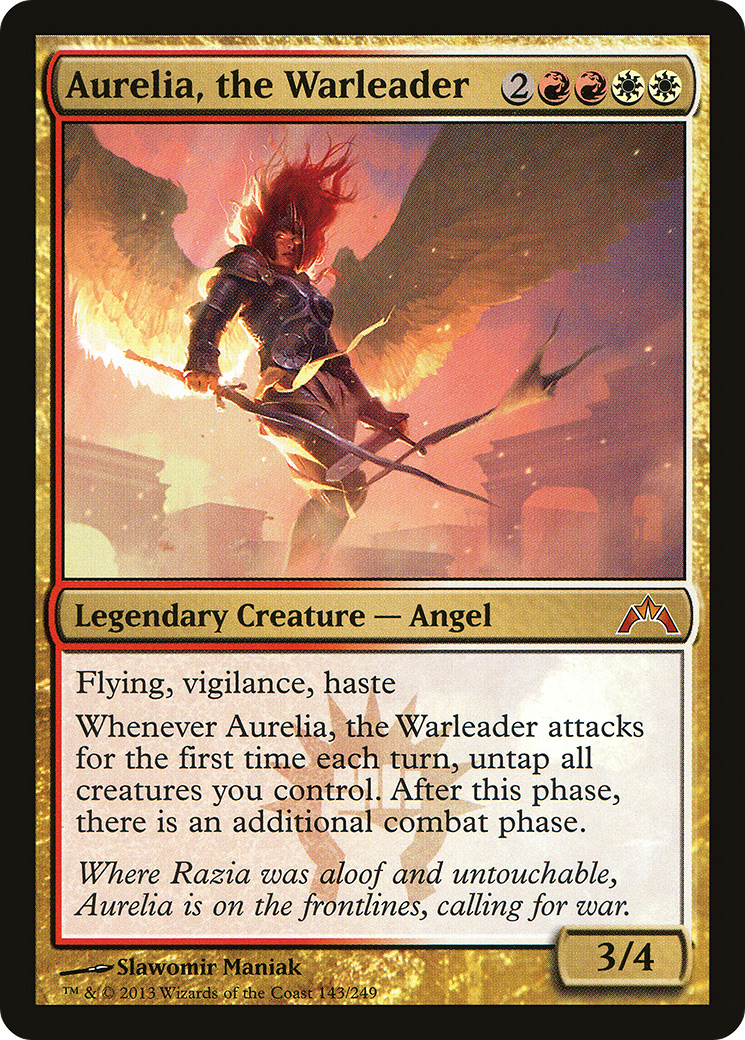 Aurelia, the Warleader [Gatecrash]-1