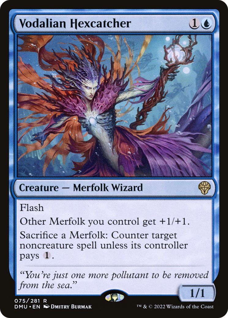 Vodalian Hexcatcher (DMU-075) - Dominaria United Foil-1