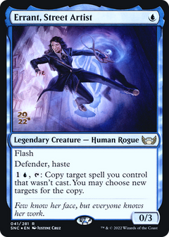 Errant, Street Artist [Streets of New Capenna Prerelease Promos]-1