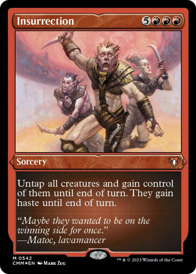 Insurrection (Foil Etched) [Commander Masters]-1