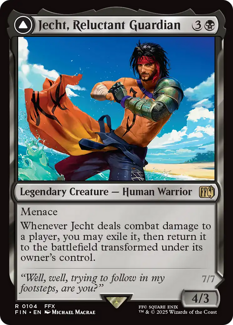Jecht, Reluctant Guardian // Braska's Final Aeon [FINAL FANTASY]-1