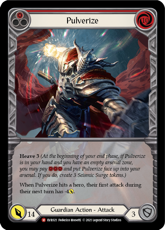 Pulverize [EVR021] (Everfest)  1st Edition Extended Art Rainbow Foil-2