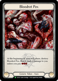 Bloodrot Pox // Frailty [LGS125 // LGS126] (Promo)  Cold Foil-1