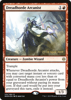 Dreadhorde Arcanist [War of the Spark Prerelease Promos]-1