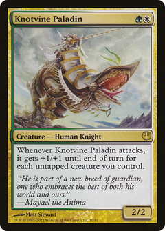 Knotvine Paladin [Duel Decks: Knights vs. Dragons]-1