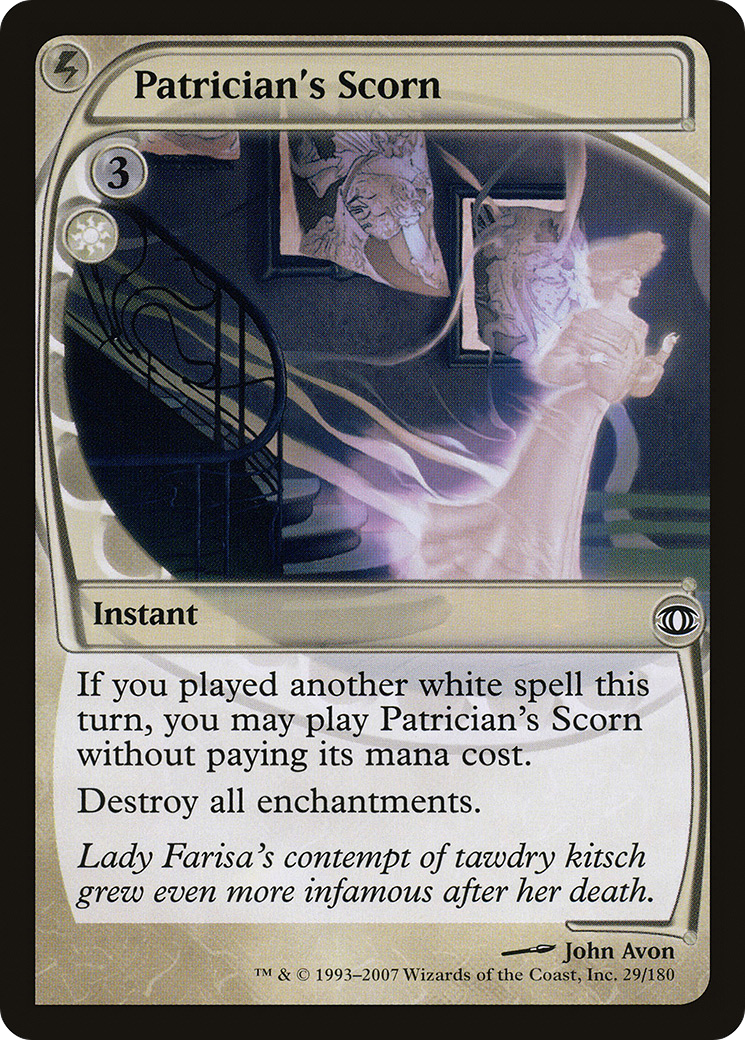 Patrician's Scorn [Future Sight]-1