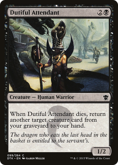 Dutiful Attendant [Dragons of Tarkir]-1