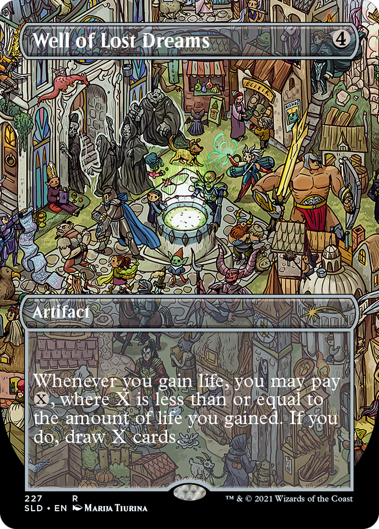Well of Lost Dreams (227) (SLD-227) - Secret Lair Drop (Borderless) Foil-1