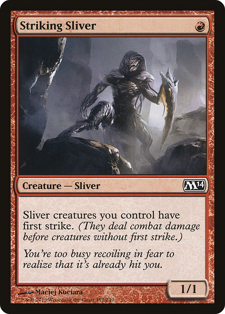 Striking Sliver [Magic 2014]-1