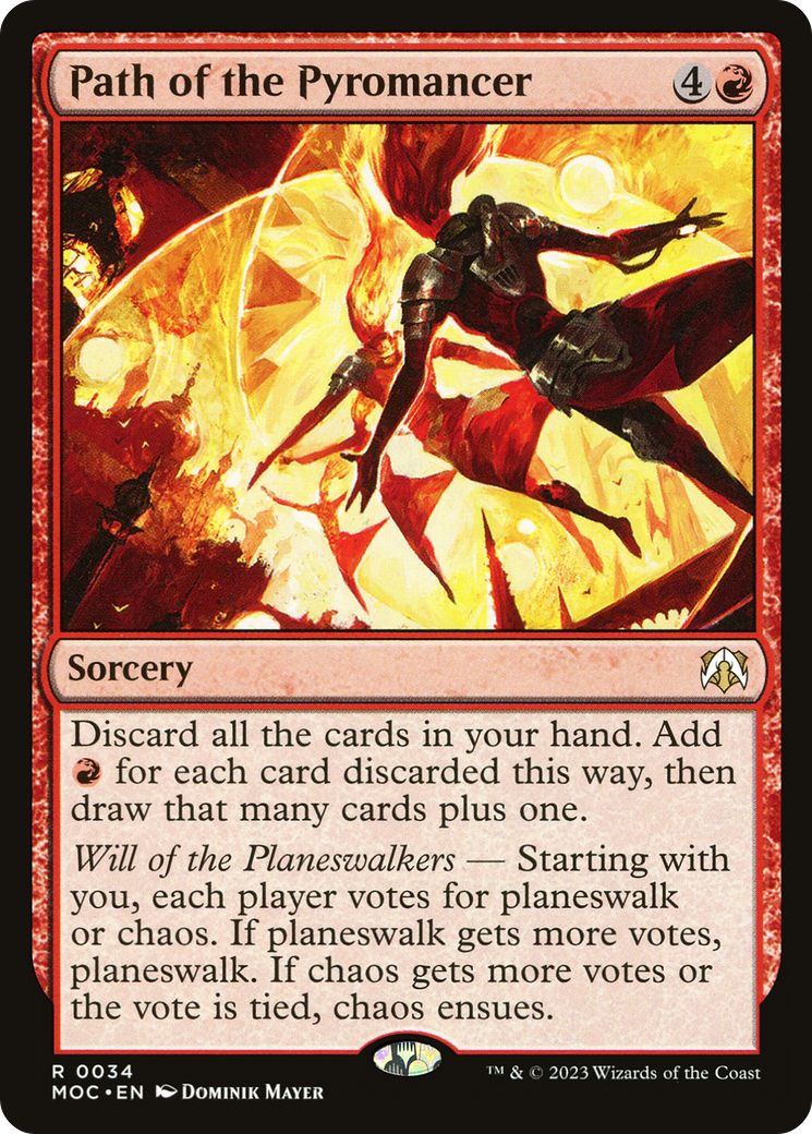 Path of the Pyromancer [March of the Machine Commander]-1