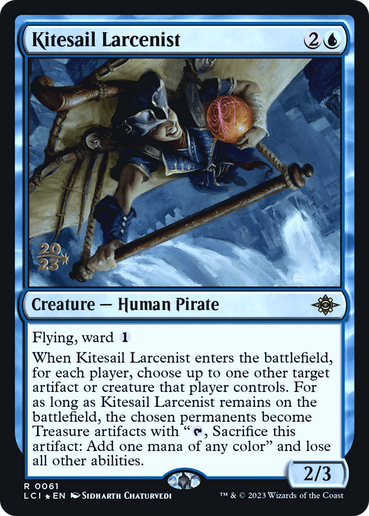 Kitesail Larcenist [The Lost Caverns of Ixalan Prerelease Cards]-1