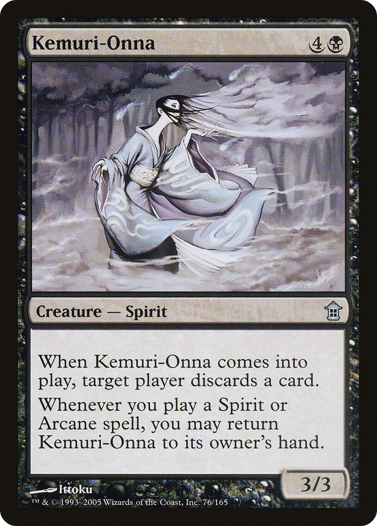 Kemuri-Onna [Saviors of Kamigawa]-1