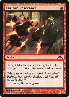 Furious Resistance [Gatecrash]-1