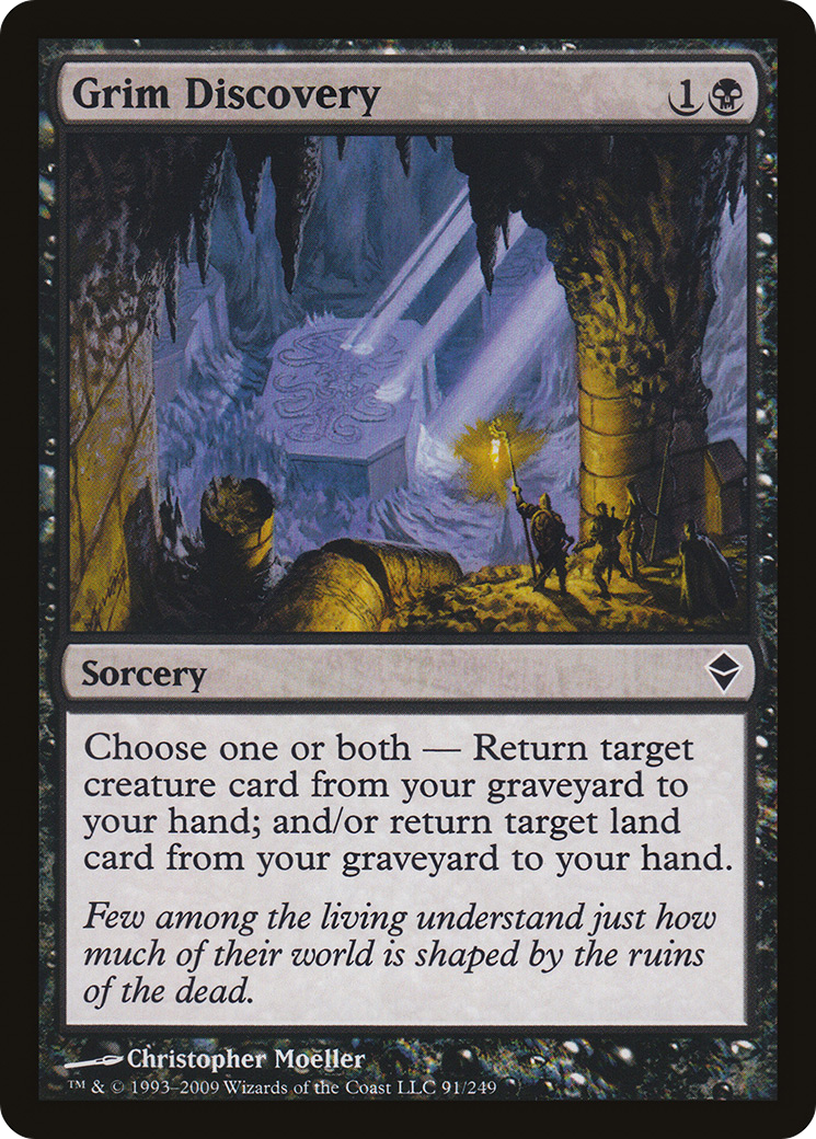 Grim Discovery [Zendikar]-1