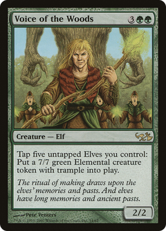 Voice of the Woods (EVG-014) - Duel Decks: Elves vs. Goblins-1