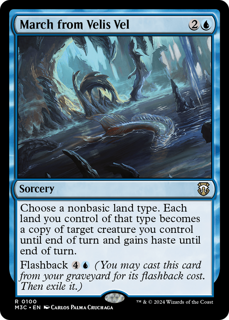 March from Velis Vel [Modern Horizons 3 Commander]-1