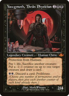 Yawgmoth, Thran Physician (Retro Frame) (DMR-315) - Dominaria Remastered Foil-1