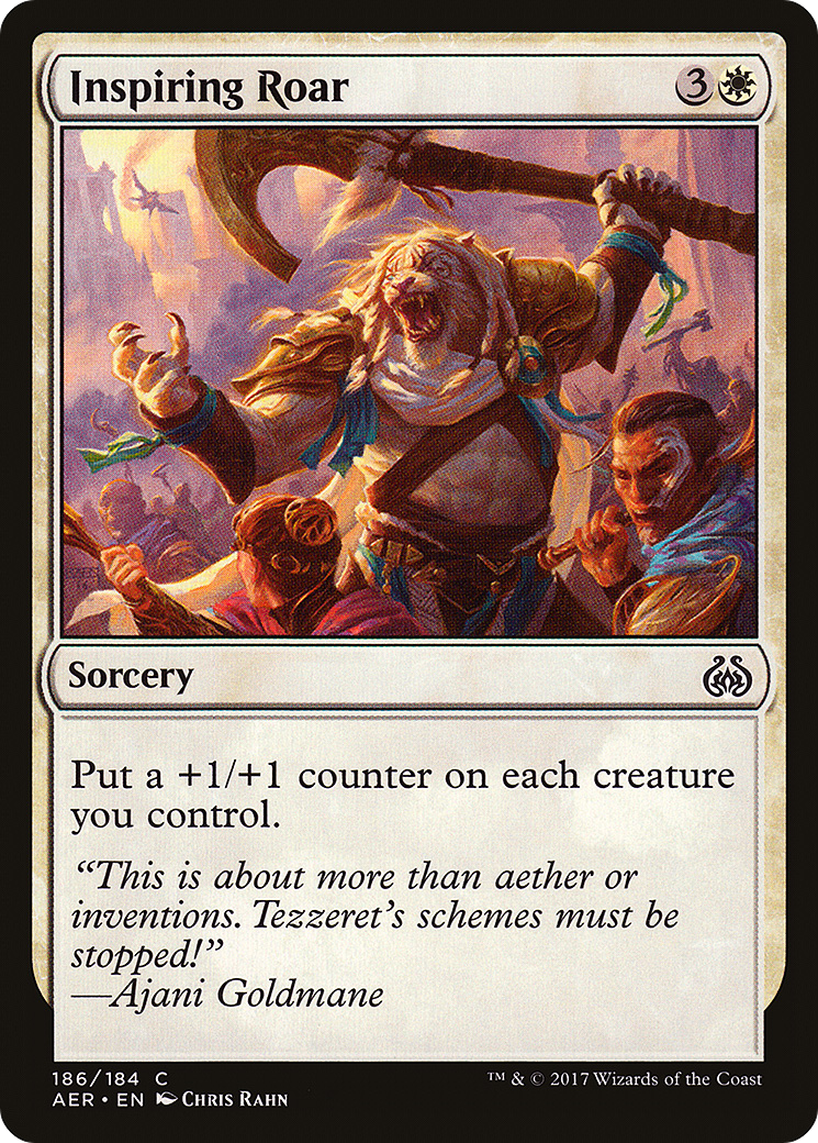 Inspiring Roar (AER-186) - Aether Revolt Foil-1