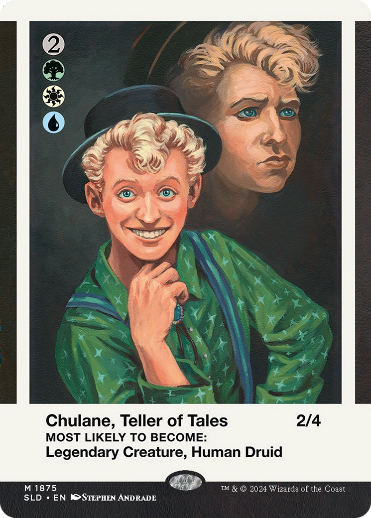 Chulane, Teller of Tales // Chulane, Teller of Tales (SLD-1875) - Secret Lair Drop (Borderless) Foil-1