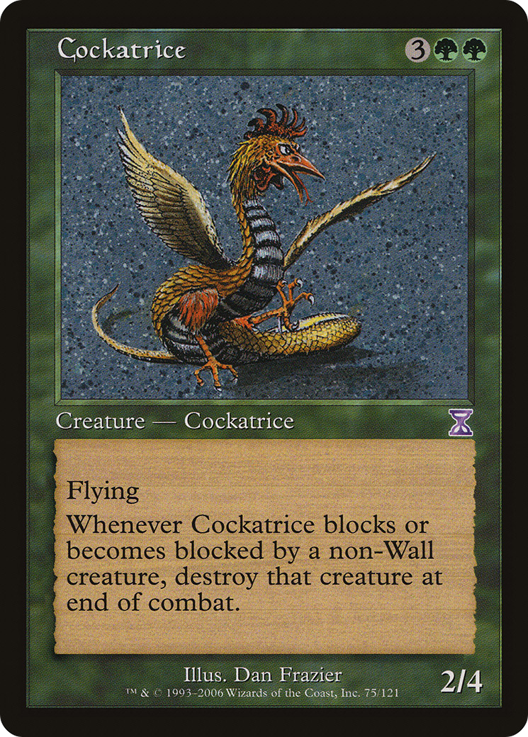 Cockatrice [Time Spiral Timeshifted]-1
