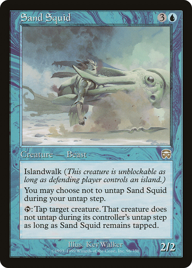 Sand Squid [Mercadian Masques]-1