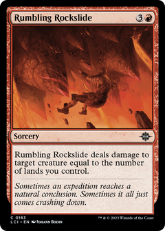 Rumbling Rockslide [The Lost Caverns of Ixalan]-1