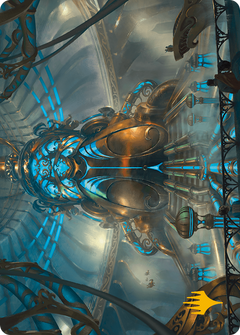 Aether Refinery // Aether Refinery (AMH3-030) - Modern Horizons 3 Art Series (Borderless)-3