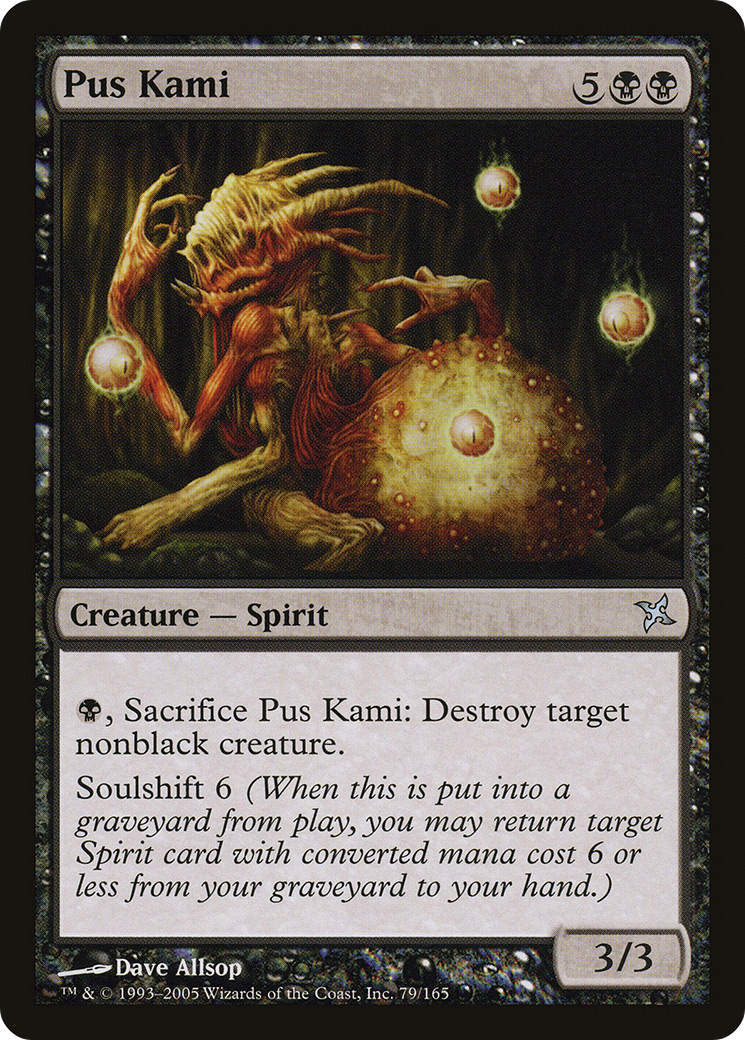 Pus Kami [Betrayers of Kamigawa]-1