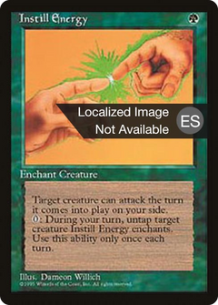 Instill Energy [Fourth Edition Foreign Black Border]-1