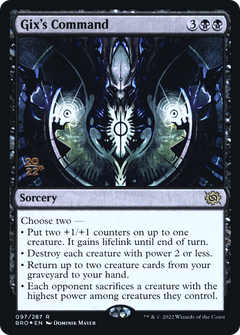 Gix's Command [The Brothers' War Prerelease Promos]-1