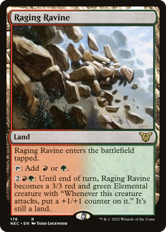 Raging Ravine [Kamigawa: Neon Dynasty Commander]-1