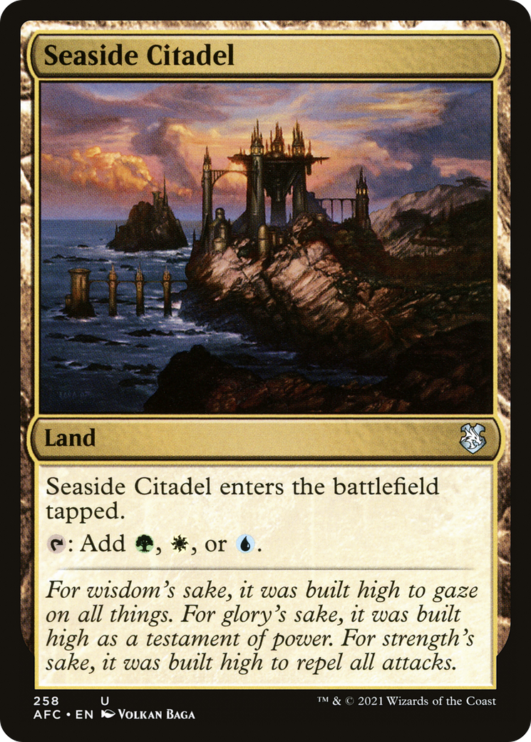 Seaside Citadel [Dungeons & Dragons: Adventures in the Forgotten Realms Commander]-1