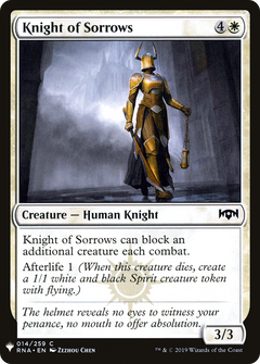 Knight of Sorrows [Mystery Booster]-1