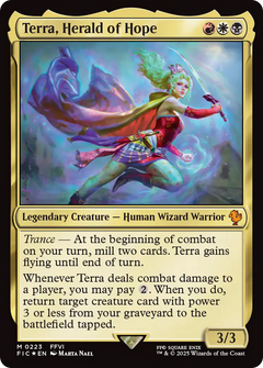 Terra, Herald of Hope (Surge Foil) [FINAL FANTASY Commander]-1