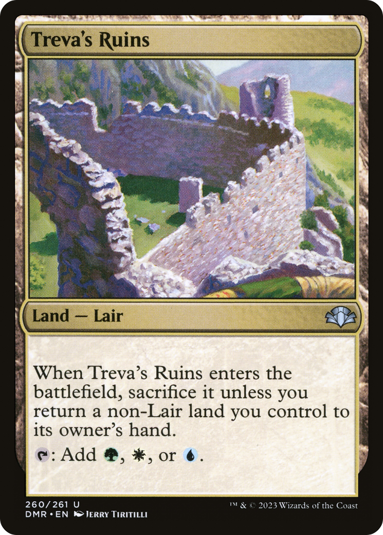 Treva's Ruins (DMR-260) - Dominaria Remastered-1