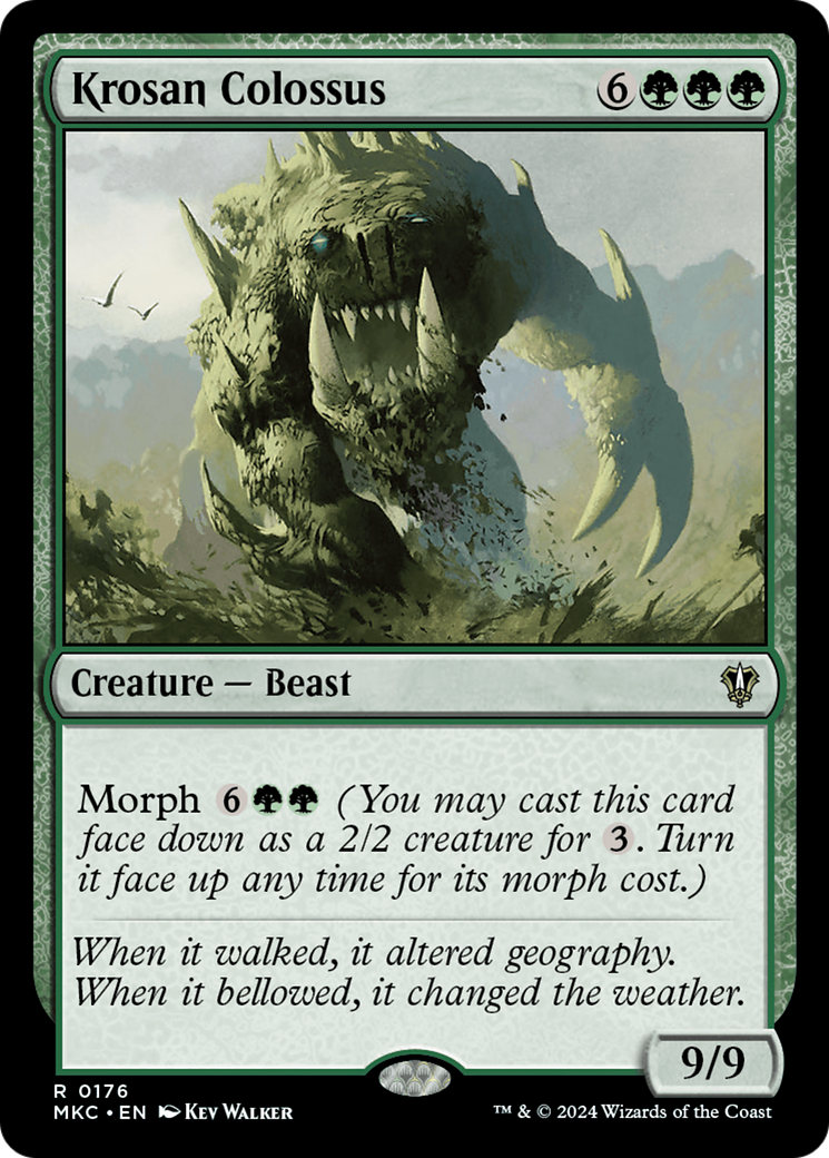 Krosan Colossus [Murders at Karlov Manor Commander]