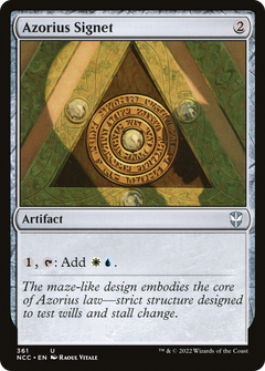 Azorius Signet [Streets of New Capenna Commander]-1