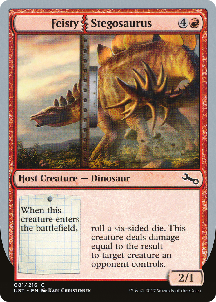 Feisty Stegosaurus [Unstable]-1