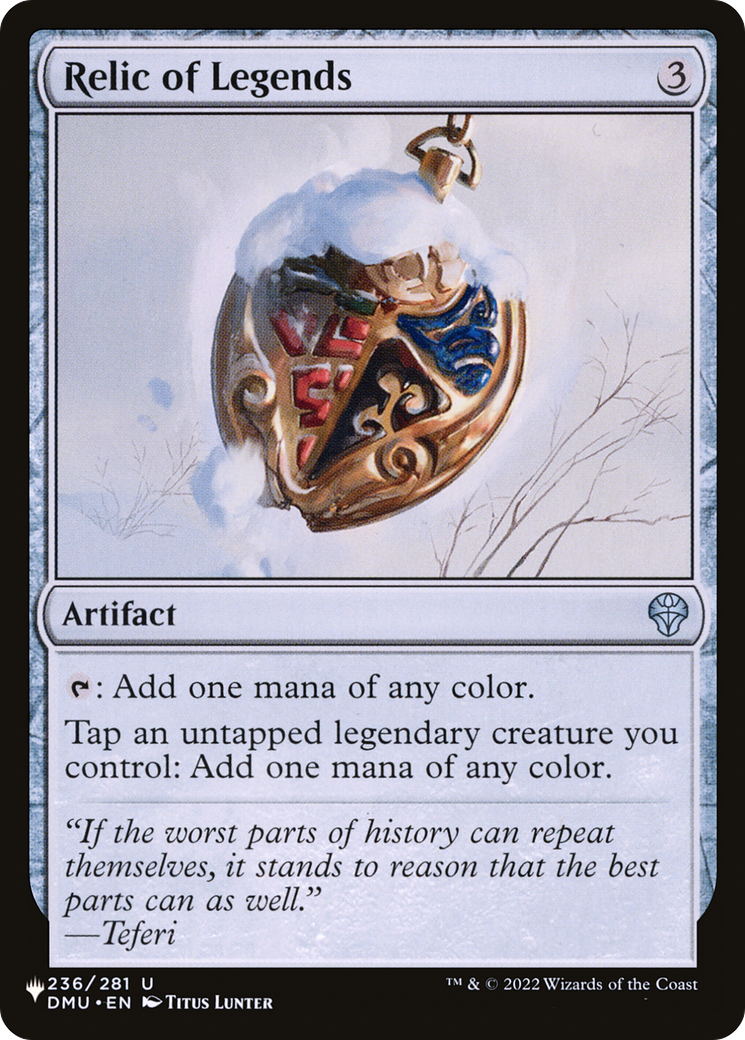 Relic of Legends [The List]-1
