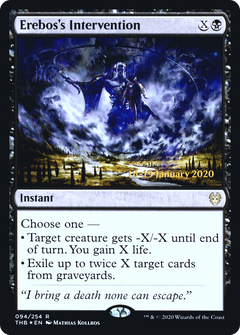 Erebos's Intervention [Theros Beyond Death Prerelease Promos]-1